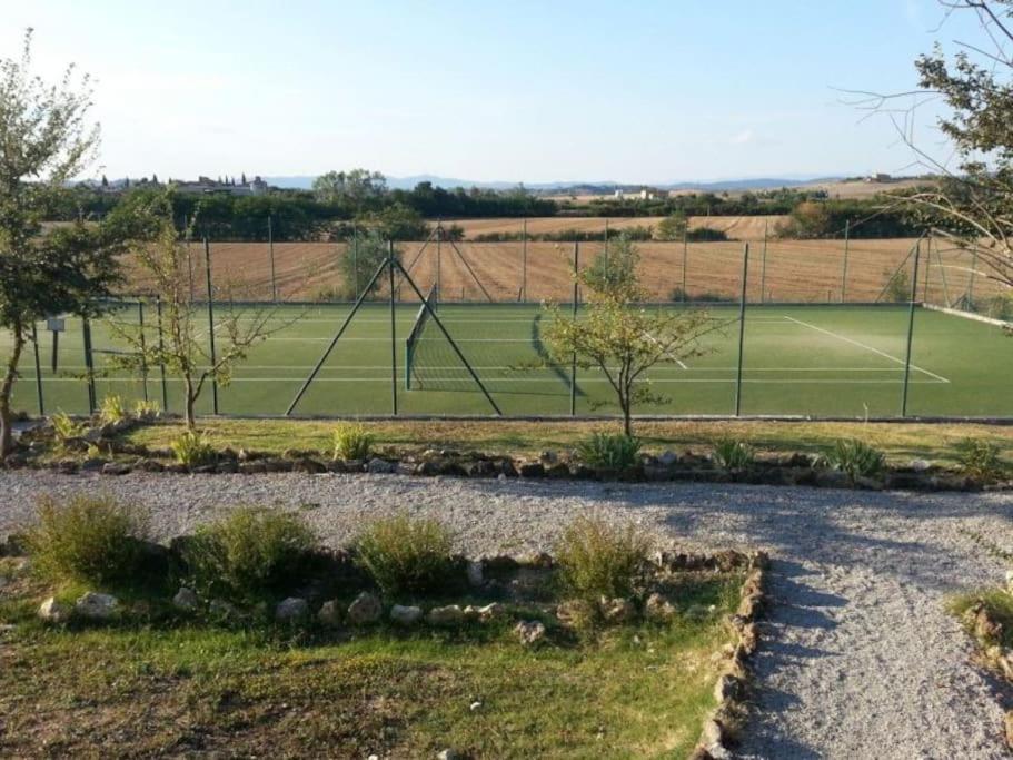 Cozy Home In Countryside Asciano Siena -Renovated! Bagian luar foto
